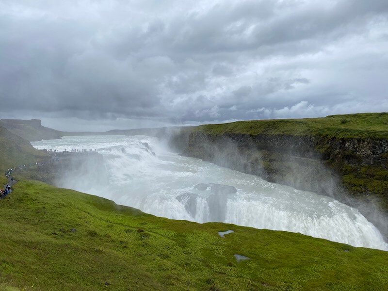Circolo d0oro cosa vedere - cascata Gullfoss - Tropical Spirit Blog